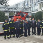 FOTO: Ker gasilske avtolestve niso mogli prodati, so jo podarili