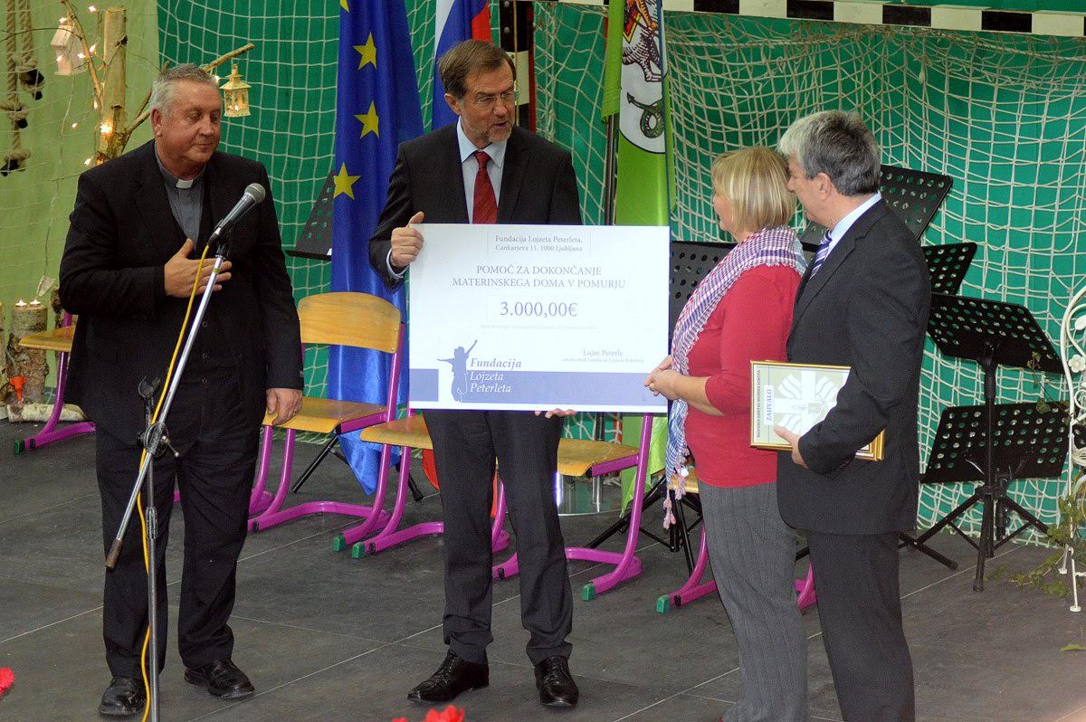 Zbirali sredstva za prvi materinski dom v Pomurju