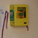 FOTO: V Gaberju svojemu namenu predali avtomatski eksterni defibrilator