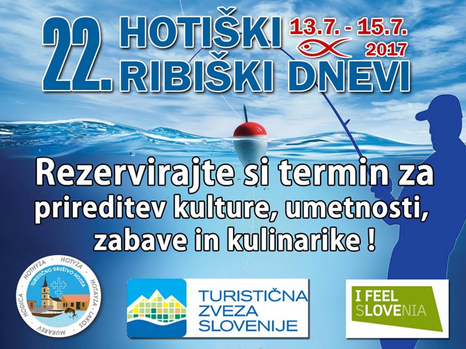 Pred nami Ribiški dnevi na Hotizi Pred nami Ribiški dnevi na Hotizi