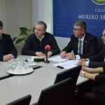 FOTO: Župan Murskega Središća pripravil sprejem za novinarje in urednike ter novinarsko konferenco