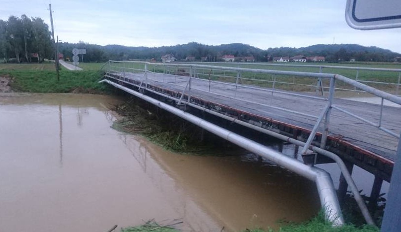 Most, ki povezuje naselji Benica in Pince-Marof, bo že kmalu zgrajen na novo