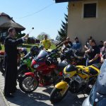 FOTO: Blagoslov motorjev pred župnijskimi prostori v Lendavi