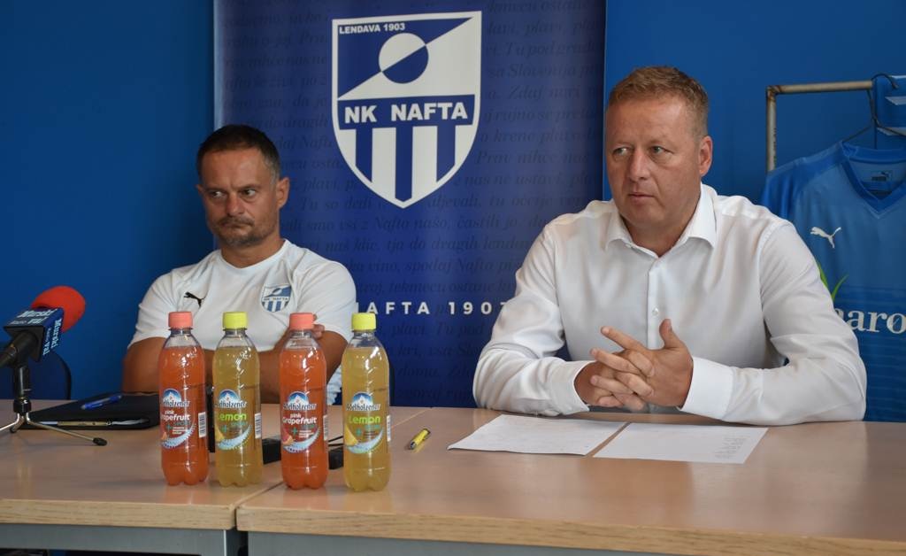 VIDEO: Nafta 1903: Tiskovna konferenca pred pričetkom prvenstva; Nafta 1903 uspešno v Vidmu pri Ptuju