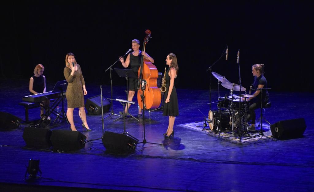 FOTO: Jazz Ladies v Gledališki in koncertni dvorani