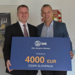 FOTO: Večnamenski objekt v Lendavskih Goricah bo kmalu dobil streho FOTO: Lendavski Lek nacionalnemu združenju Ozara v Lendavi predal donacijo