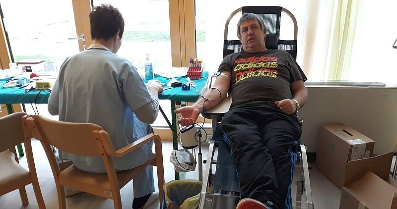 Radgončan je kri daroval že stotič! Radgončan je kri daroval že stotič!