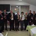 S pustno masko nikar za volan. Globa za takšno početje znaša 120 evrov! FOTO: Vinski vitezi v Dobrovniku spregovorili o narejenem in delu v prihodnje