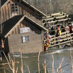 Po dvanajstih urah gasilci uspeli rešiti mlin na Muri!