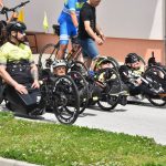 FOTO: Dobrodelna slovenska transverzala ročnih kolesarjev: Iz Lendave krenili v Koper