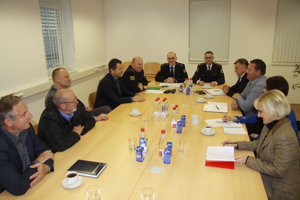 Srečanje županov in vodstva PU Murska Sobota