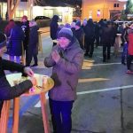 FOTO: Za ogrevanje pred Silvestrovanjem poskrbel DJ