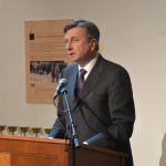 VIDEO, FOTO: Spominske slovesnosti v lendavski sinagogi se je udeležil predsednik Pahor