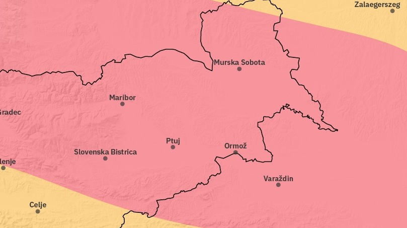 Popoldan lahko nad našimi kraji pričakujemo burno nevihtno dogajanje Popoldan lahko nad našimi kraji pričakujemo burno nevihtno dogajanje