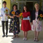 FOTO: Splošna matura: Glorija Gjuran in Marko Kovačić zlata maturanta
