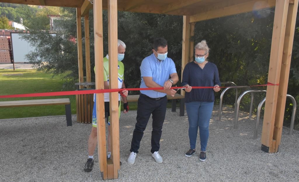 VIDEO, FOTO: Svojemu namenu so tudi uradno bile predane kolesarske pridobitve v občini