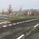 FOTO: Ureditev parkirišča zaključena, uradno odprtje odnesli vladni ukrepi