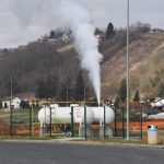 VIDEO, FOTO: Na bencinskem servisu MOL uhajal LPG, posredovali gasilci