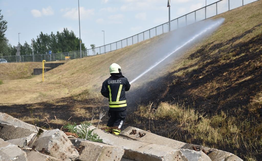 VIDEO, FOTO: Ljudje se na opozorila gasilcev požvižgajo, domnevni cigaretni ogorek povzročil požar podrastja v Lendavi VIDEO, FOTO: Ljudje se na opozorila gasilcev požvižgajo, domnevni cigaretni ogorek povzročil požar podrastja v Lendavi