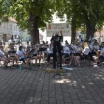Minister Janez Poklukar obiskal Splošno bolnišnico Murska Sobota FOTO: Sredi mesta nastopil mladinski pihalni orkester iz madžarskega Váca