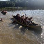 FOTO: Strelsko društvo Jezero Dobrovnik organiziralo društvene igre na vodi