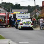 Preteklih 24 Odranci: Kolesar padel in se nabodel na ograjo