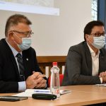 VIDEO, FOTO: Minister za javno upravo s pomurskimi župani v Dobrovniku