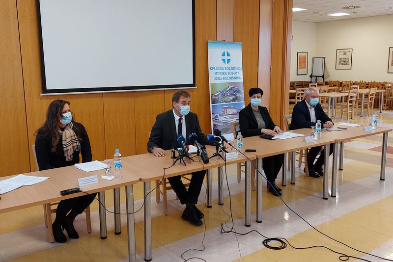 V soboški bolnišnici velika večina covidnih bolnikov necepljenih