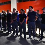 Za pomurskimi policisti je delovni teden! VIDEO, FOTO: Danes zgodaj zjutraj izpred lendavskega Centra za zaščito in reševanje na kras krenilo skupno 24 gasilcev