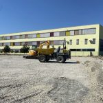 FOTO: Gradnja športno rekreacijskega parka pri Dvojezični srednji šoli Lendava v polnem teku