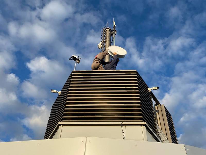 Na vrhu razglednega stolpa Vinarium je bil nameščen radioamaterski repetitor radijskega omrežja v primeru nevarnosti