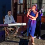 FOTO: Golden Quartet – jazz & swing koncert na terasi centra Bánffy