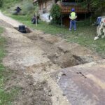 FOTO: Čentiba: Sanacija ceste v predelu Süč v polnem teku
