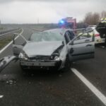 FOTO: Zaspal za volanom ter izgubil oblast nad vozilom
