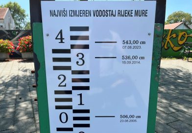 Na današnji dan leta 2023: Zabeležen je bil rekordni vodostaj reke Mure