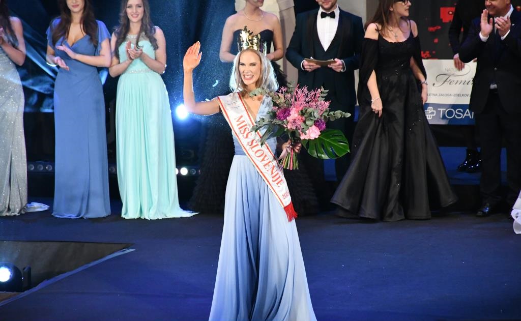 FOTO: Miss Slovenije: Laskavi naziv Amadeji Zupan, domačinki Katji Zver kar dva naziva!