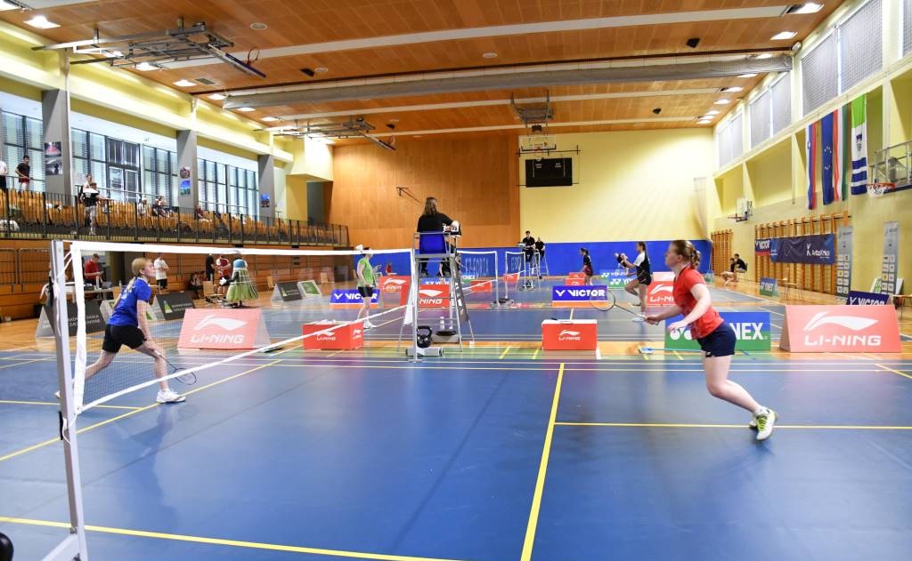 FOTO: Masters turnir v badmintonu: Dobila sta ga Anja Blazina in Mark Koroša