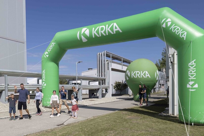 Ljutomer: Krka 45 let obrata praznovala skupaj z zaposlenimi in njihovimi družinami