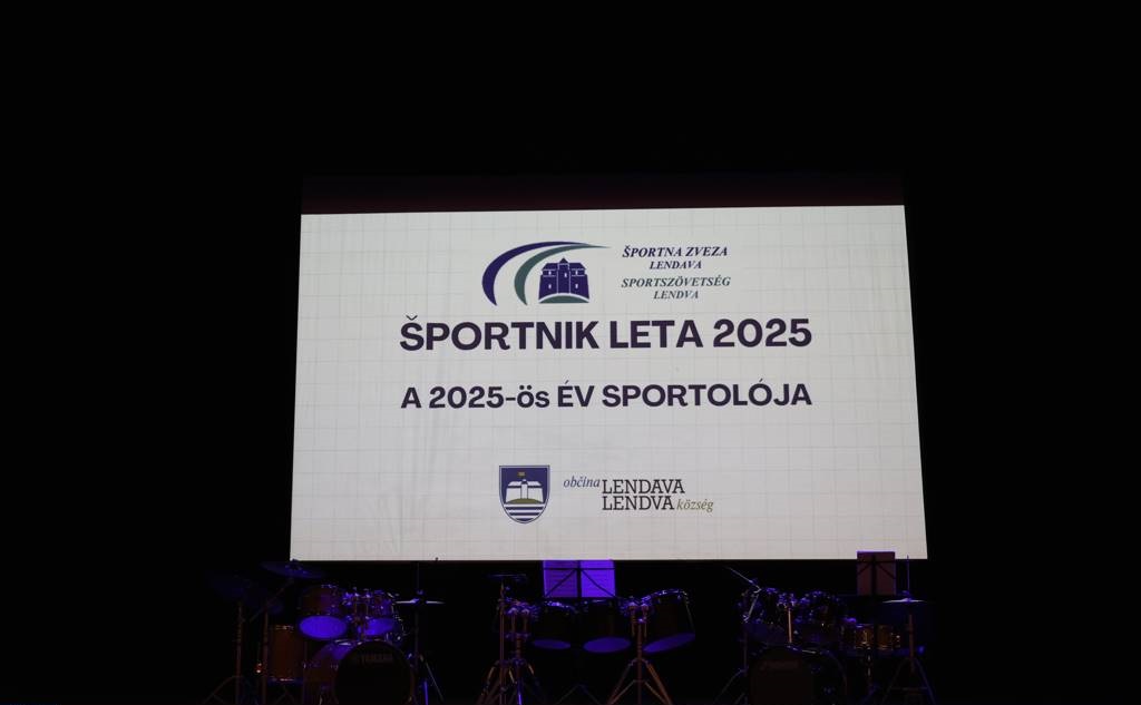 FOTO: Naj športnica leta 2025 Tija Horvat, naj športnik Matic Ivačič