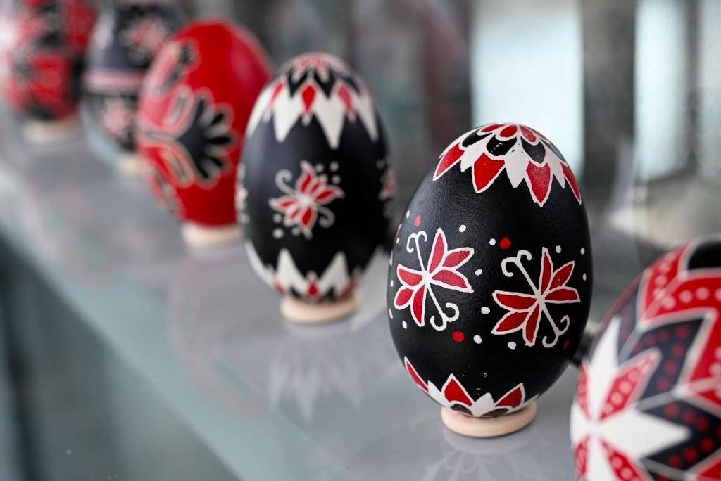 FOTO: Odprtje razstave Velikonočni pirhi štirih dežel