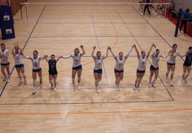 FOTO: Zgodovinski večer za lendavsko odbojko: Članice OK Lendava v prvi ligi!