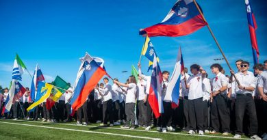 FOTO: Na jubilejni 20. rekrutaciji v ospredju domoljubje