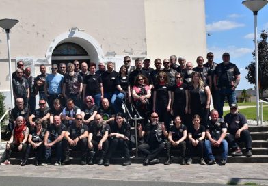 FOTO: Blagoslov motorjev v Dobrovniku
