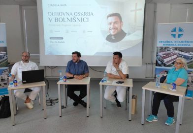 Priljubljeni župnik Martin Golob v murskosoboški bolnišnici spregovoril o pomenu sočutja in duhovne oskrbe