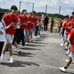 Preteklih 24 FOTO: Maturanti so se tudi v Lendavi s četvorko poslovili od srednješolskega izobraževanja