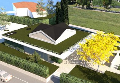 Obeta se večja sanacija poslovilne vežice na pokopališču v Lendavi