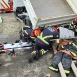 Več kot 130 kandidatov v Murski Soboti včeraj priseglo zvestobo domovini FOTO: Tri prostovoljna gasilska društva sodelovala pri gasilski vaji “Delovna nesreča”