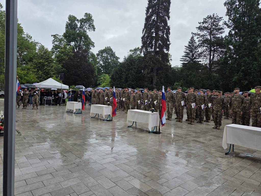 Več kot 130 kandidatov v Murski Soboti včeraj priseglo zvestobo domovini