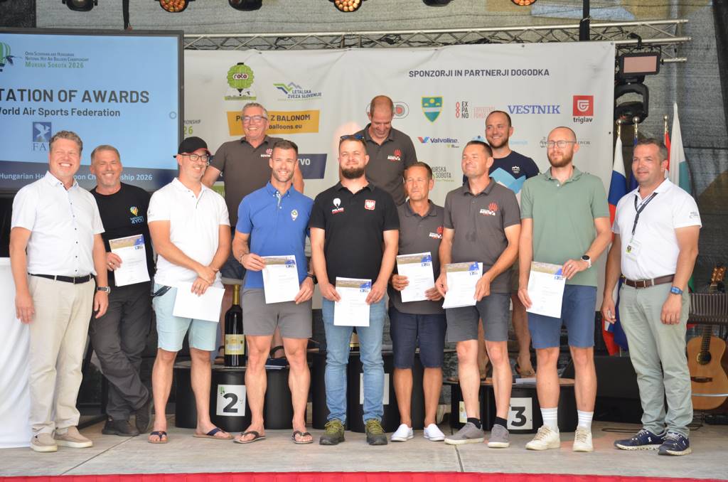 FOTO: Prekmursko nebo znova pripadlo balonom: Mednarodno prvenstvo dobilo zmagovalce