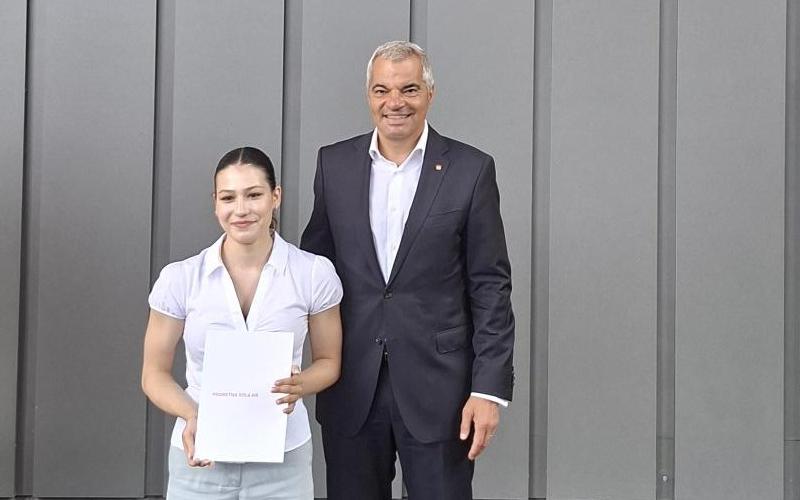 Lendavčanka Ria Gabor med najboljšimi dijaki mariborskih srednjih šol